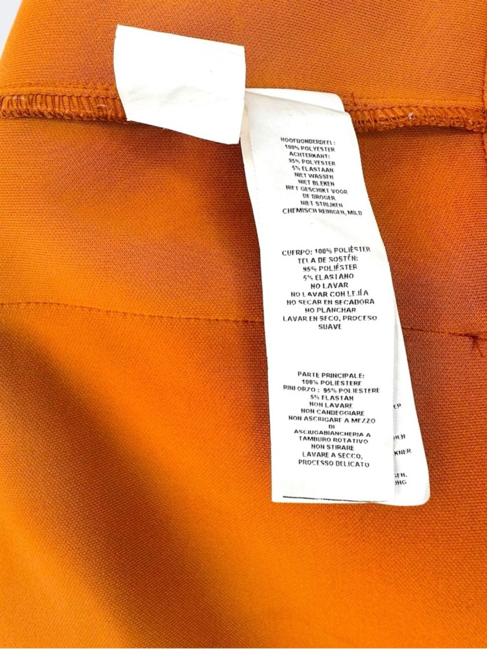 Boohoo Night Rust Faux Suede Lace-Up Mini Skirt - Size 10 - Picture 4 of 5